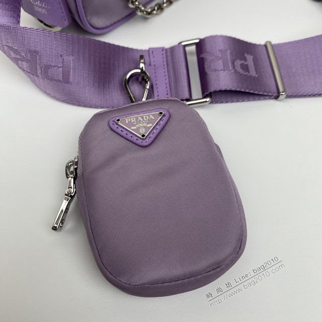 prada女包 普拉達2020新款nylon Hobo手拎包 時尚百搭 prada腋下包 1BH204 Prada單肩斜挎包  pyd2385